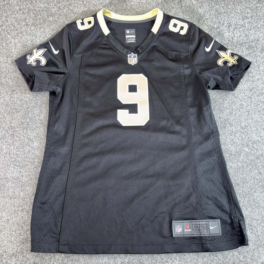 Drew Brees Nike Jersey‎ Women's Medium New Orleans Saints #9 On Field NFL Sports
